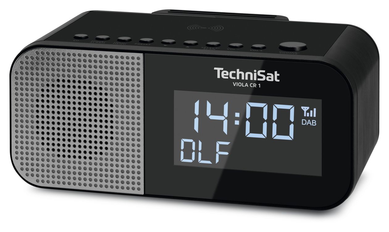 Viola CR1 DAB+, FM, VHF Radio Persönlich  (Schwarz) 