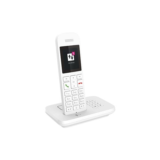 Sinus A12 Analoges/DECT-Telefon  (Weiß) 