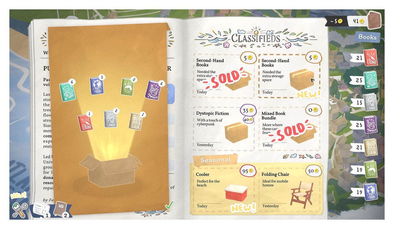 Tiny Bookshop (PlayStation 5) 