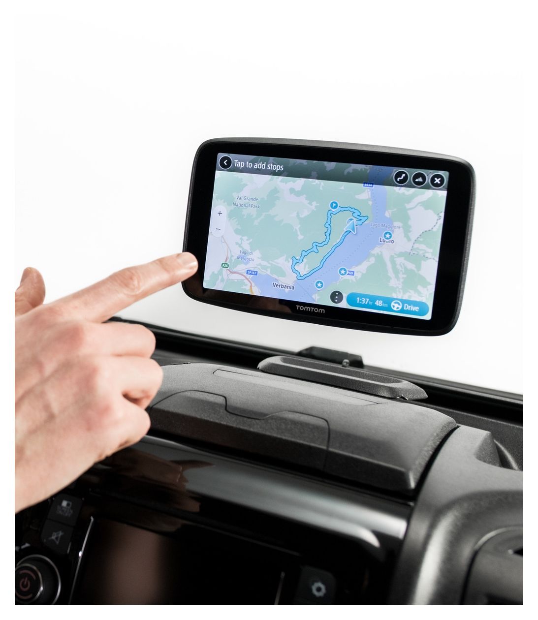 Go Camper Max 17,8 cm (7 Zoll) Navigationsgerät 32 GB Welt 