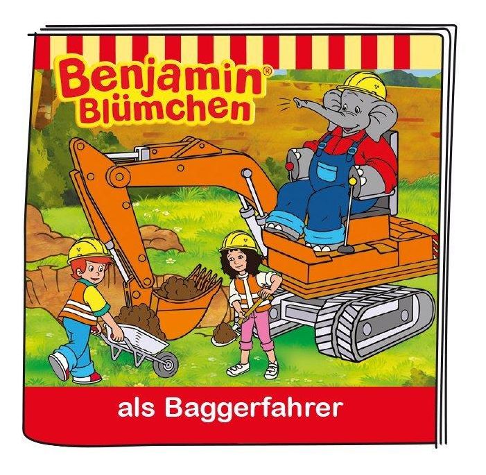 01-0014 Benjamin Blümchen - Benjamin als Baggerfahrer 41 min (Blau, Grau, Rot, Gelb) 