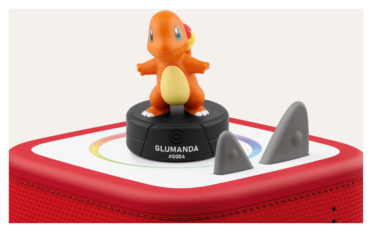 11003817 Pokemon - Glumanda 77 min (Schwarz, Gelb, Rot, Weiß) 