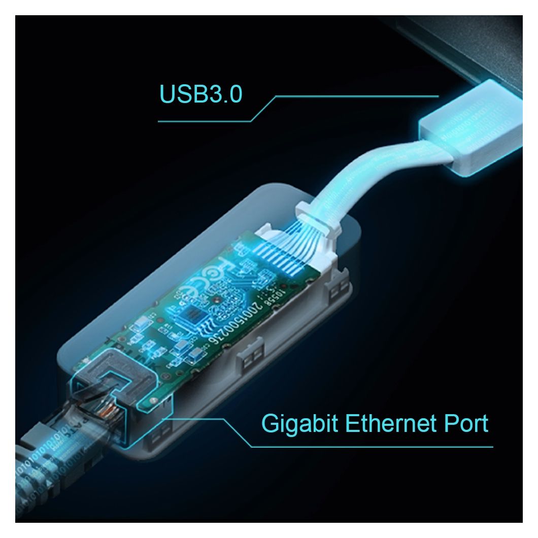 UE300 USB-3.0-auf-Gigabit-LAN-Konverter 1000 Mbit/s 