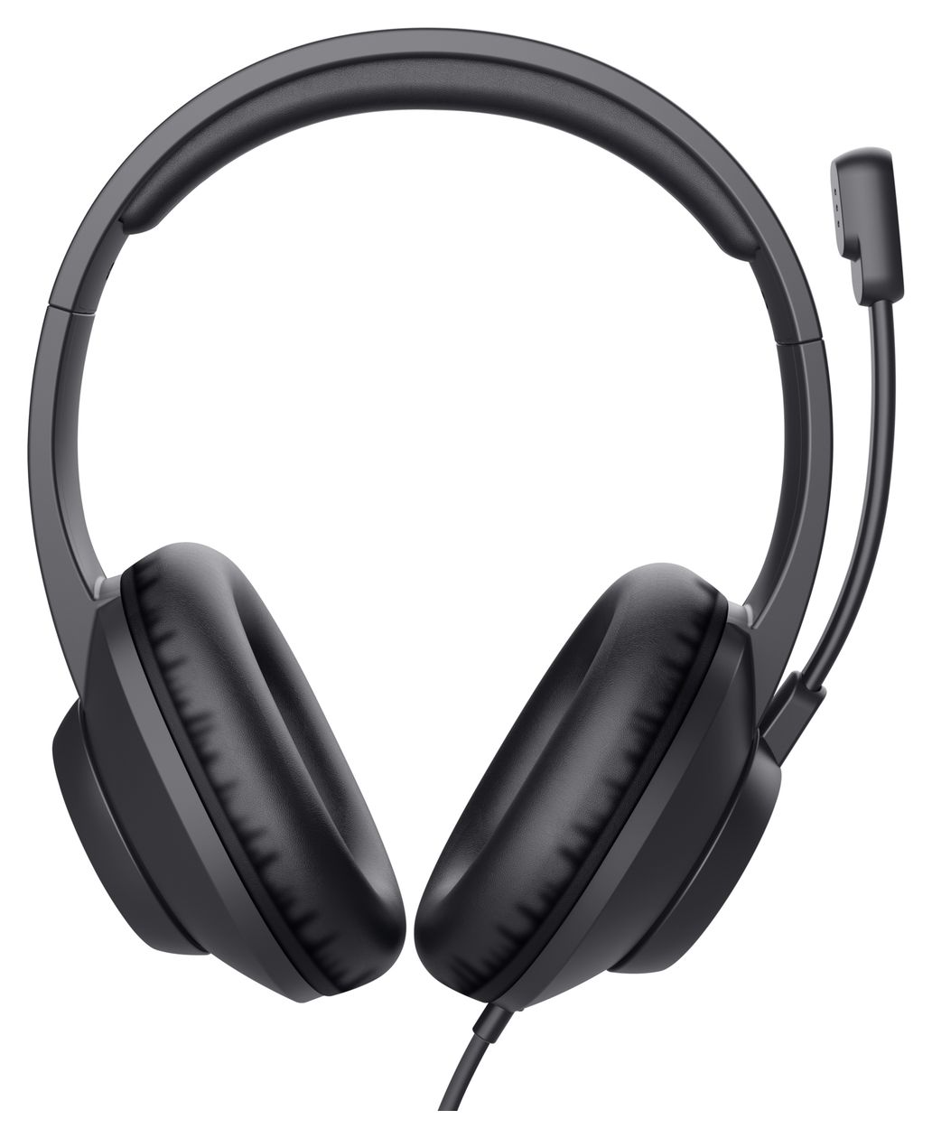 Ayda Max USB Over Ear Kopfhörer Kabelgebunden USB Type-C / USB Type-A  (Schwarz) 