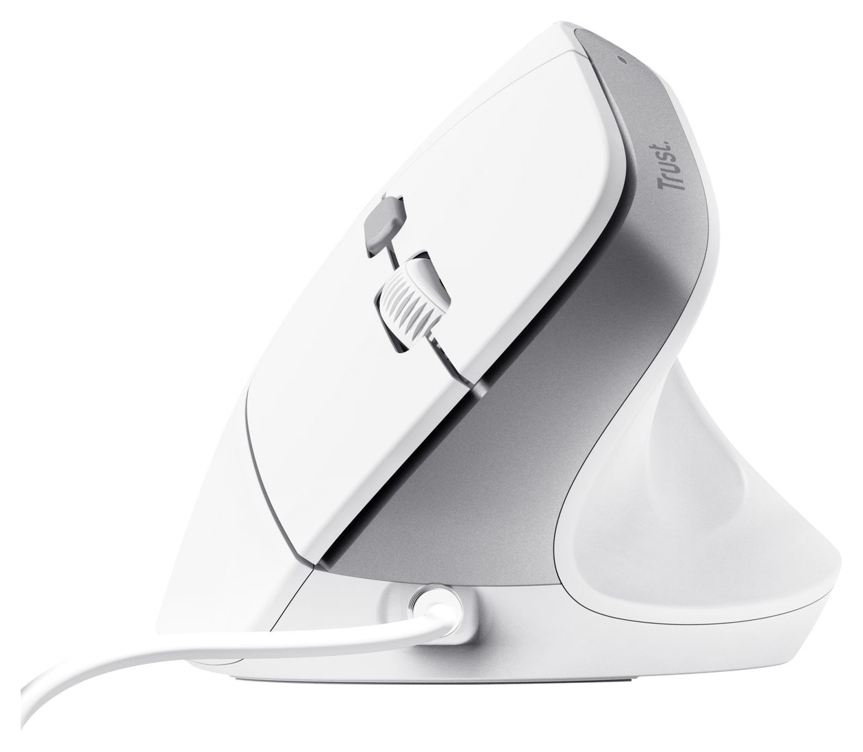 Bayo II 2400 DPI Büro Maus Optisch  (Weiß) 