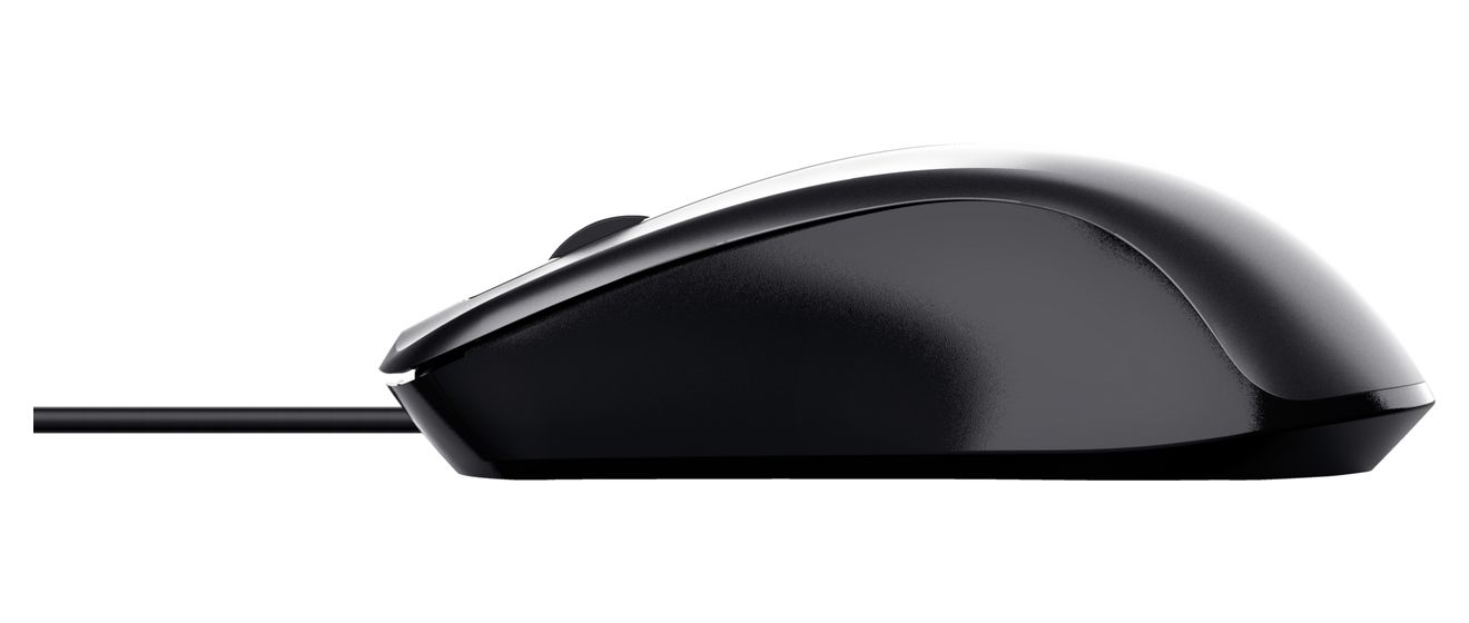 Carve 1200 DPI Büro Maus Optisch  (Schwarz) 