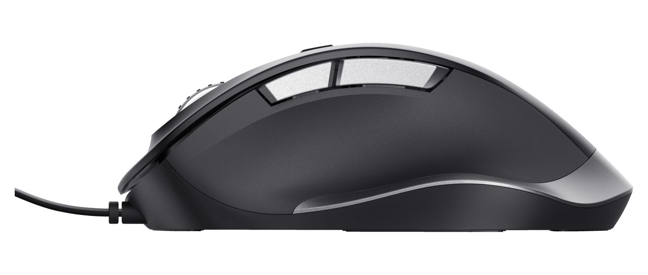 Fyda 5000 DPI Büro Maus Optisch  (Schwarz) 