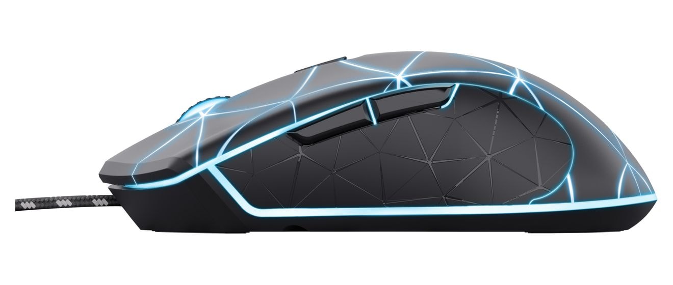 GXT133 Locx 4000 DPI Gaming Maus Optisch  (Schwarz) 