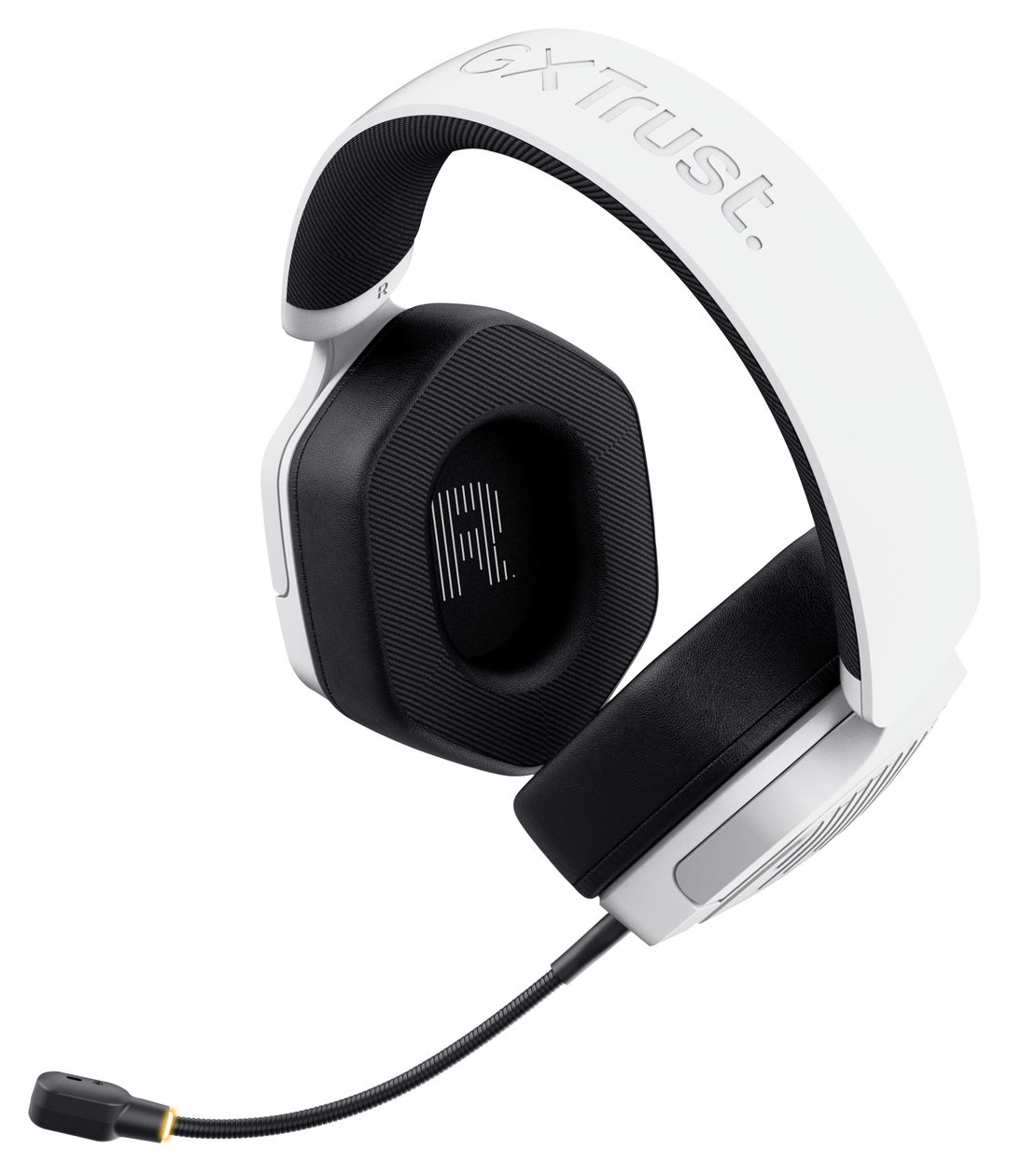 GXT493W Carus Over Ear Bluetooth Kopfhörer kabelgebunden&kabellos 20 h Laufzeit USB Type-C / USB Type-A  (Weiß) 
