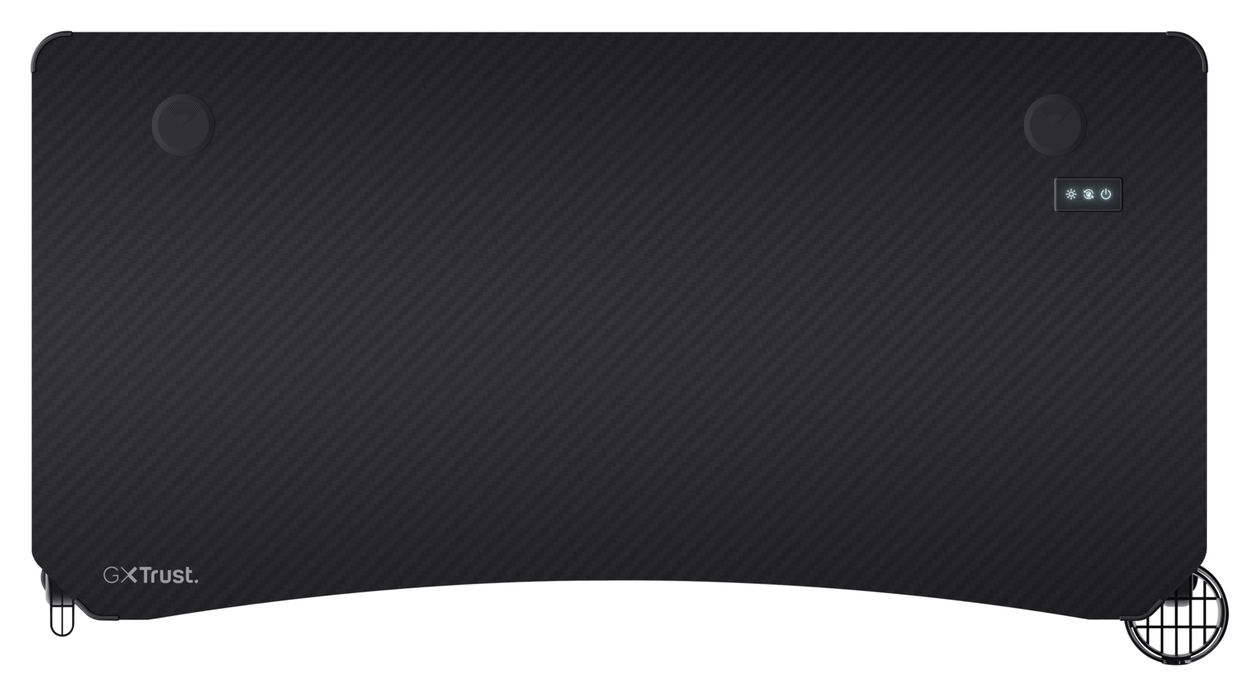 GXT709 Luminus RGB Gamingtisch bis 150 kg  (Schwarz) 