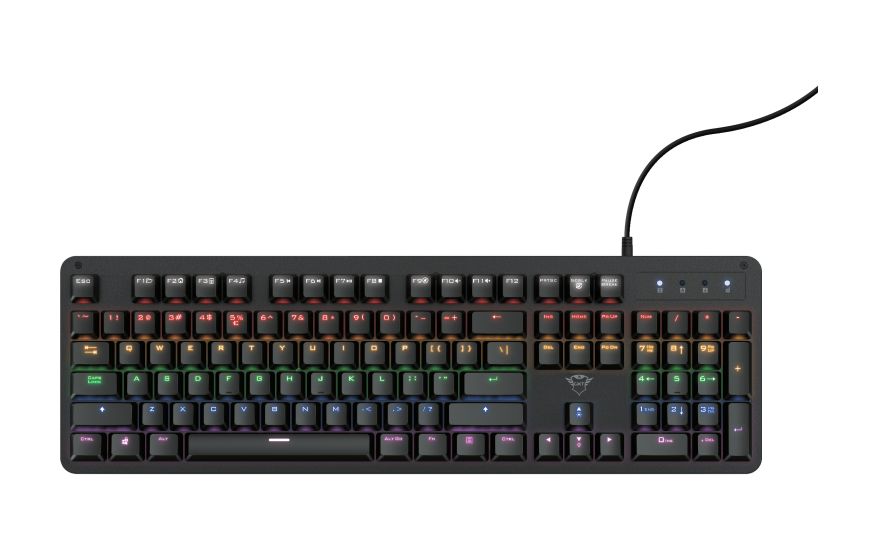 GXT863 Mazz Gaming Tastatur USB  (Schwarz) 