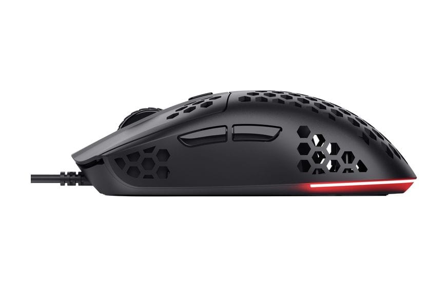 GXT928 Helox 6400 DPI Gaming Maus Optisch  (Schwarz) 