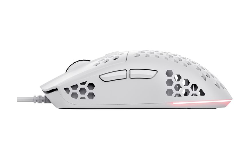 GXT928 Helox 6400 DPI Gaming Maus Optisch  (Weiß) 