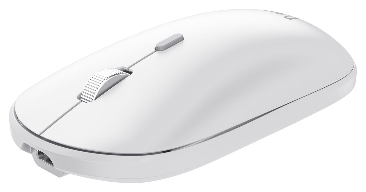 Lyra Compact Wireless Combo Set Büro Tastatur RF Wireless + Bluetooth  (Weiß) 