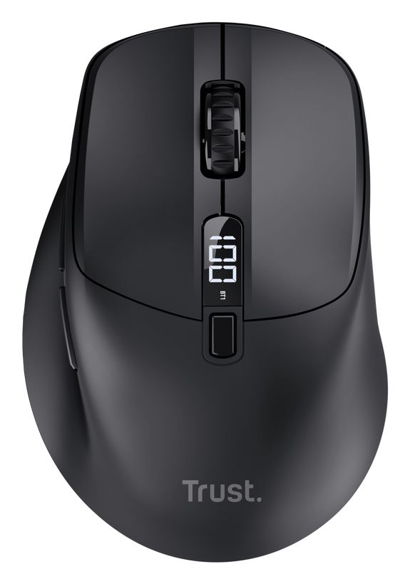 Zevo 4000 DPI Universal Maus Optisch  (Schwarz) 