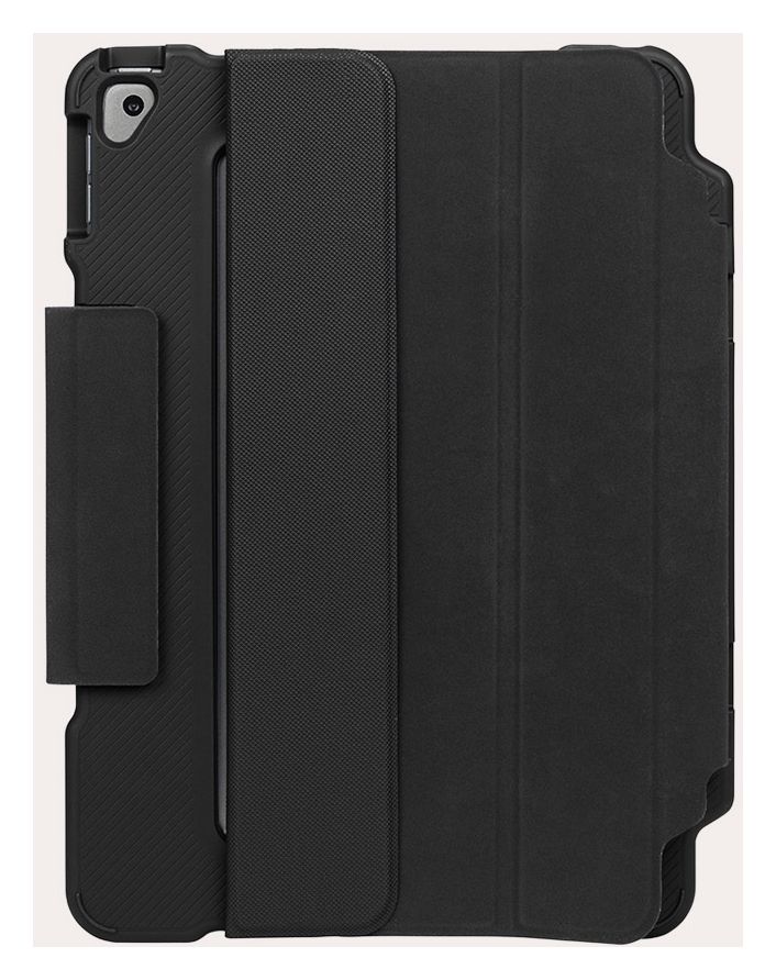 Alunno Folio aus Kunststoff für Apple iPad 7./8./9.Gen bis 25,9 cm (10.2") (Schwarz) 