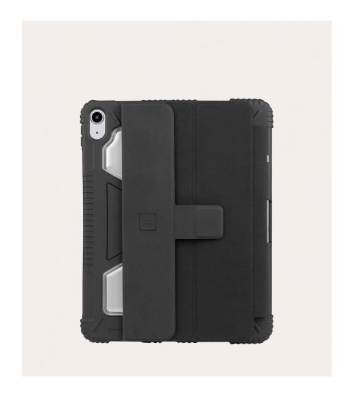 Educo Folio aus Kunststoff für Apple iPad 10.9" 10th gen 2022 iPad A16 (2025) bis 27,7 cm (10.9") mit Magnetverschluss (Schwarz) 