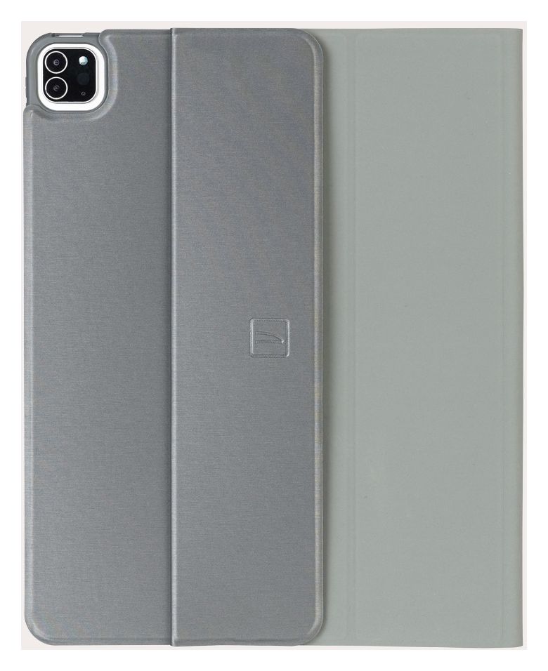 Link Folio aus Kunststoff für Apple iPad Pro 12.9" 2021 bis 32,8 cm (12.9") Staubresistent, Kratzresistent, Spritzwassergeschützt (Grau) 