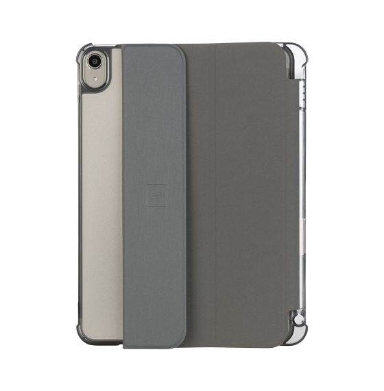 Satin Folio aus Kunststoff für Apple iPad Air 11 Zoll M2/M3 bis 27,9 cm (11") Schockresistent (Grau) 
