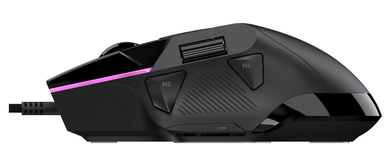 Command Series MC3 Wired 30000 DPI Gaming Maus Optisch  (Schwarz) 