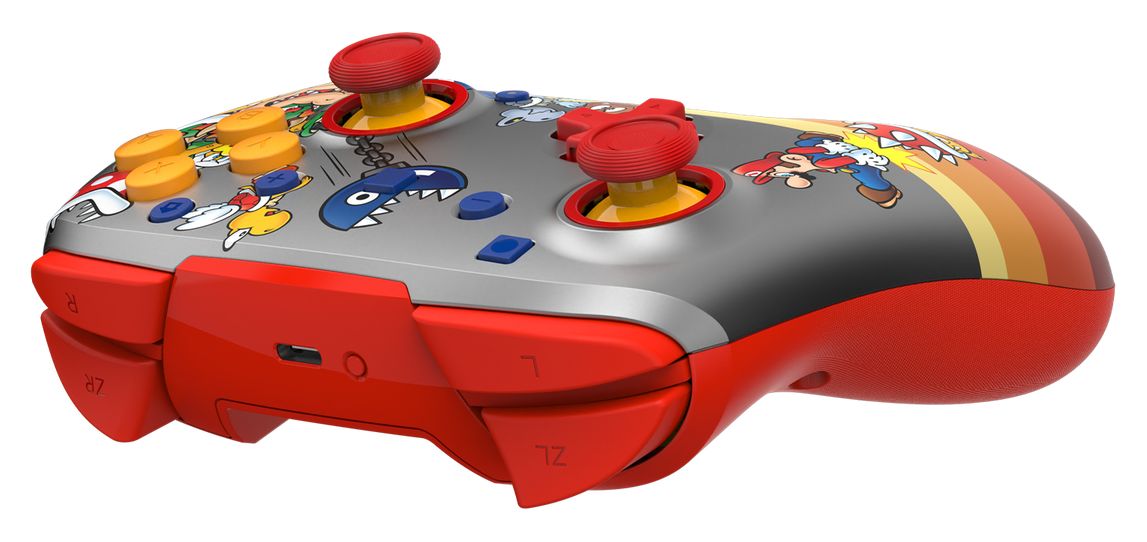 Rematch Wireless Controller Super Mario: Koopa Troop Gamepad für Nintendo Switch, Nintendo Switch 2, Nintendo Switch Lite, Nintendo Switch OLED  (Mehrfarbig) 