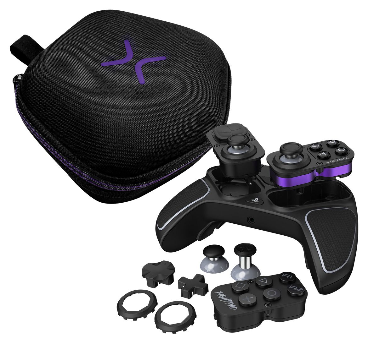Victrix Pro BFG Reloaded Wireless Modular PlayStation Controller Schwarz - Offiziell Lizenziertes Produkt 