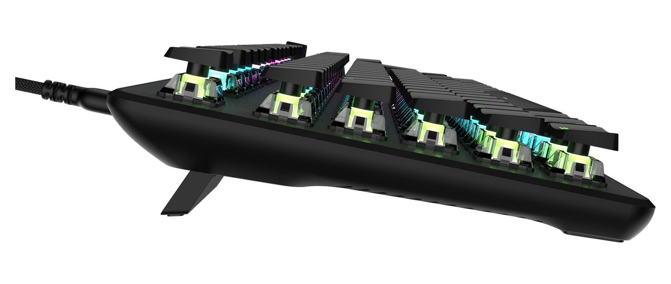 Vulcan II TKL RGB Tenkeyless RGB-LED Gaming Tastatur USB  (Schwarz) 