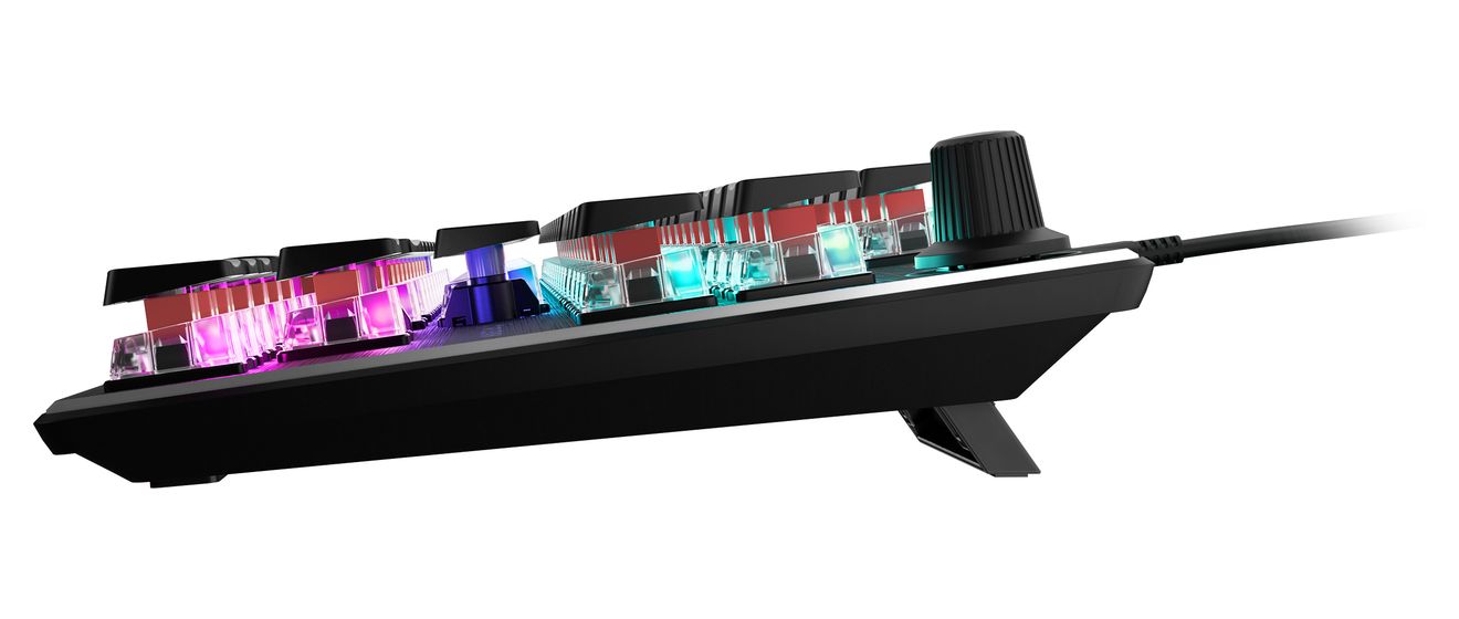Vulcan TKL RGB-LED Gaming Tastatur USB  (Schwarz) 