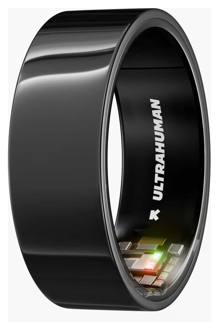 Ring AIR Smart Ring Größe 9  (Schwarz) 
