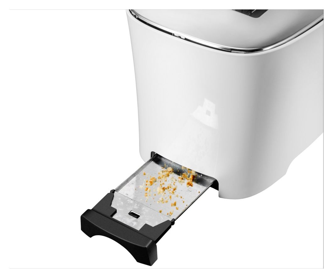 38020 Design Toaster 1350 W 4 Scheibe(n)  (Schwarz, Weiß) 