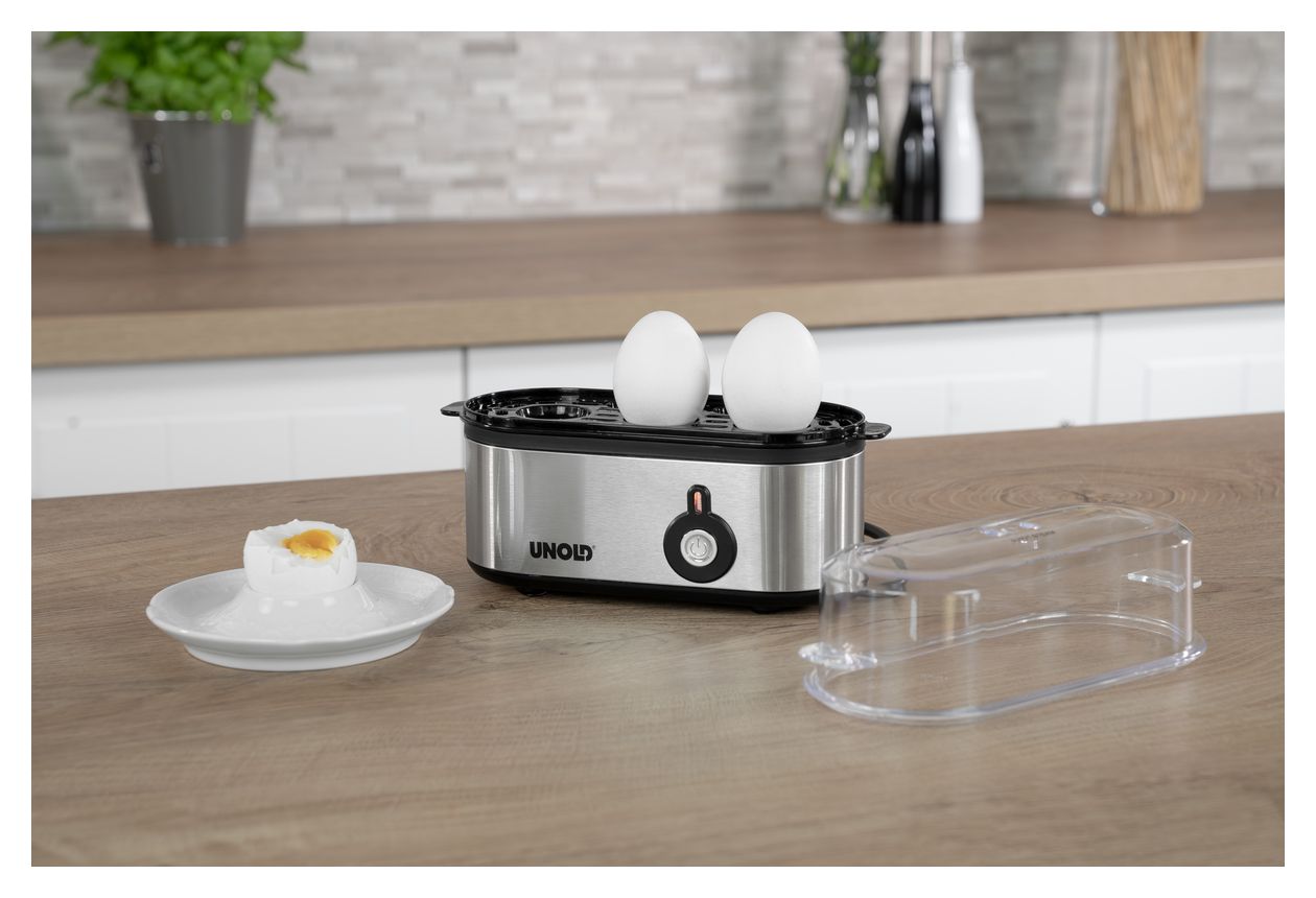38610 Mini Eierkocher für 3 Eier  (Edelstahl) 