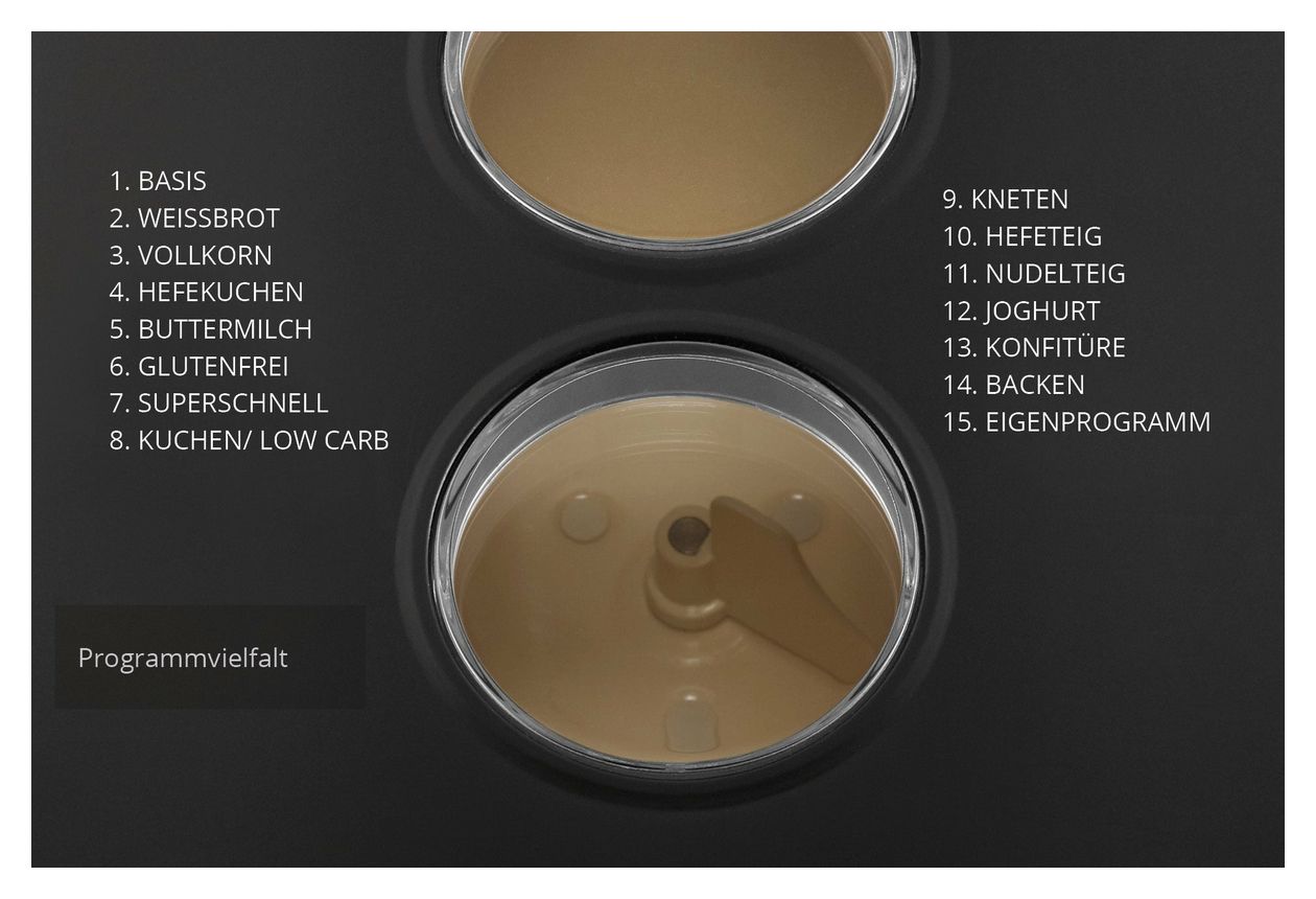 68525 Backmeister Big Brotbackautomat für 1,5 kg 850 W 