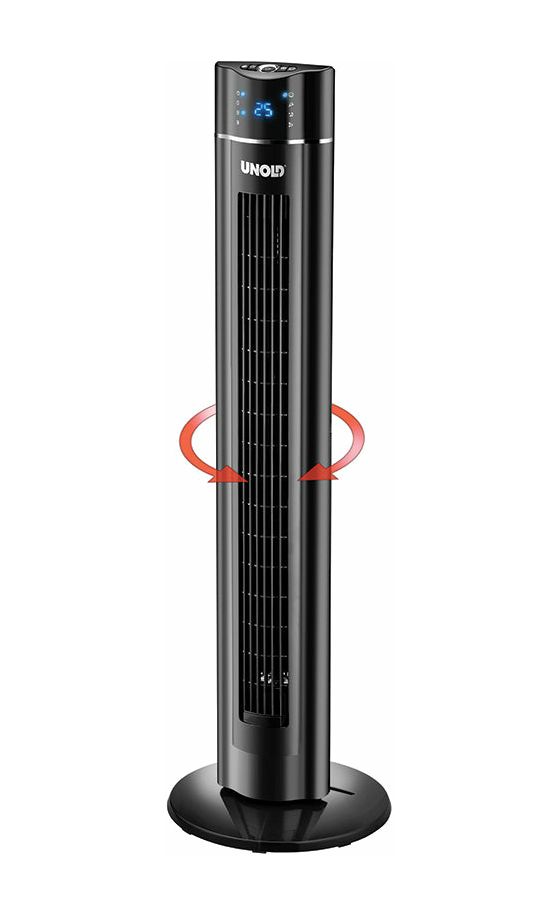 86855 Skyline Turmventilator Stand  (Schwarz) 