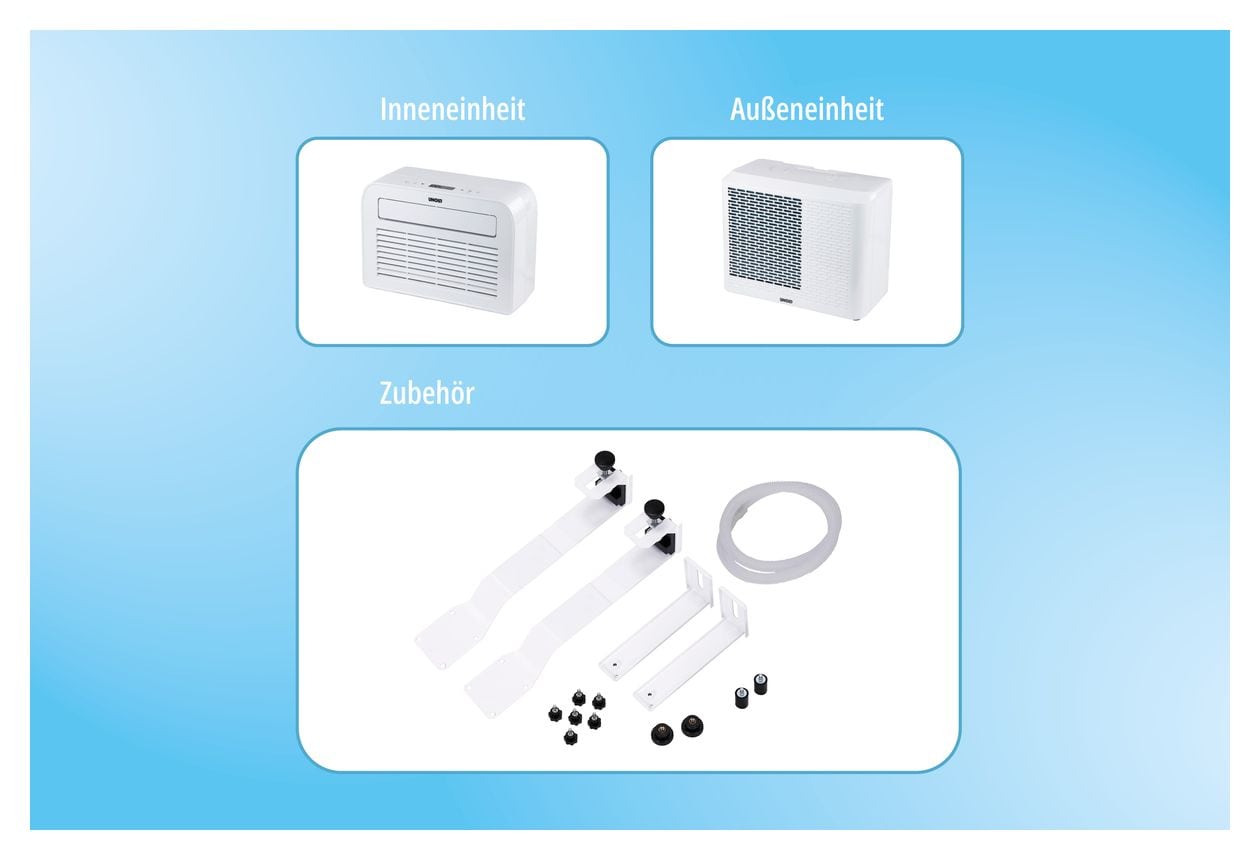 86320 5K Mobiles Split-Klimagerät Mobile Split-Klimaanlage EEK: A 