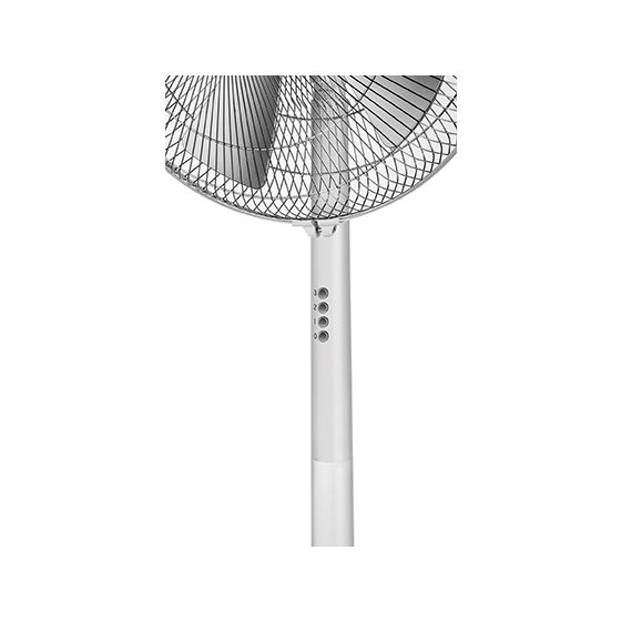 Silverline Ventilator Stand neigbar  (Silber, Weiß) 