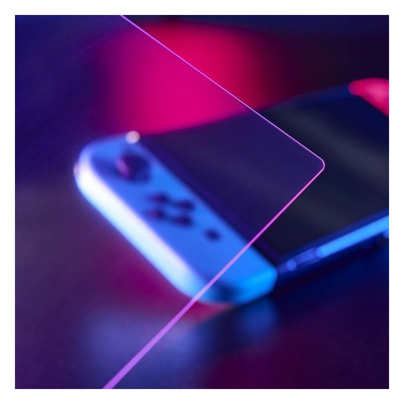 Schutzglas Schutz-Set Nintendo Switch  (Transparent) 