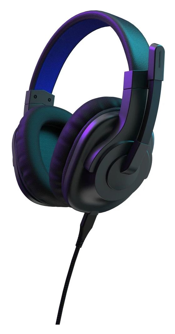 SoundZ 200 V2 Over Ear Kopfhörer Kabelgebunden USB Typ-A  (Schwarz) 