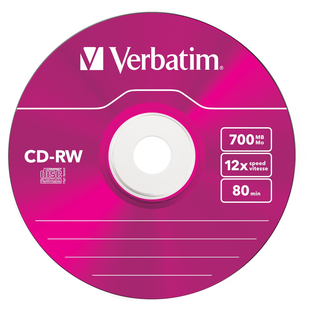 CD-RW Colour 12x 