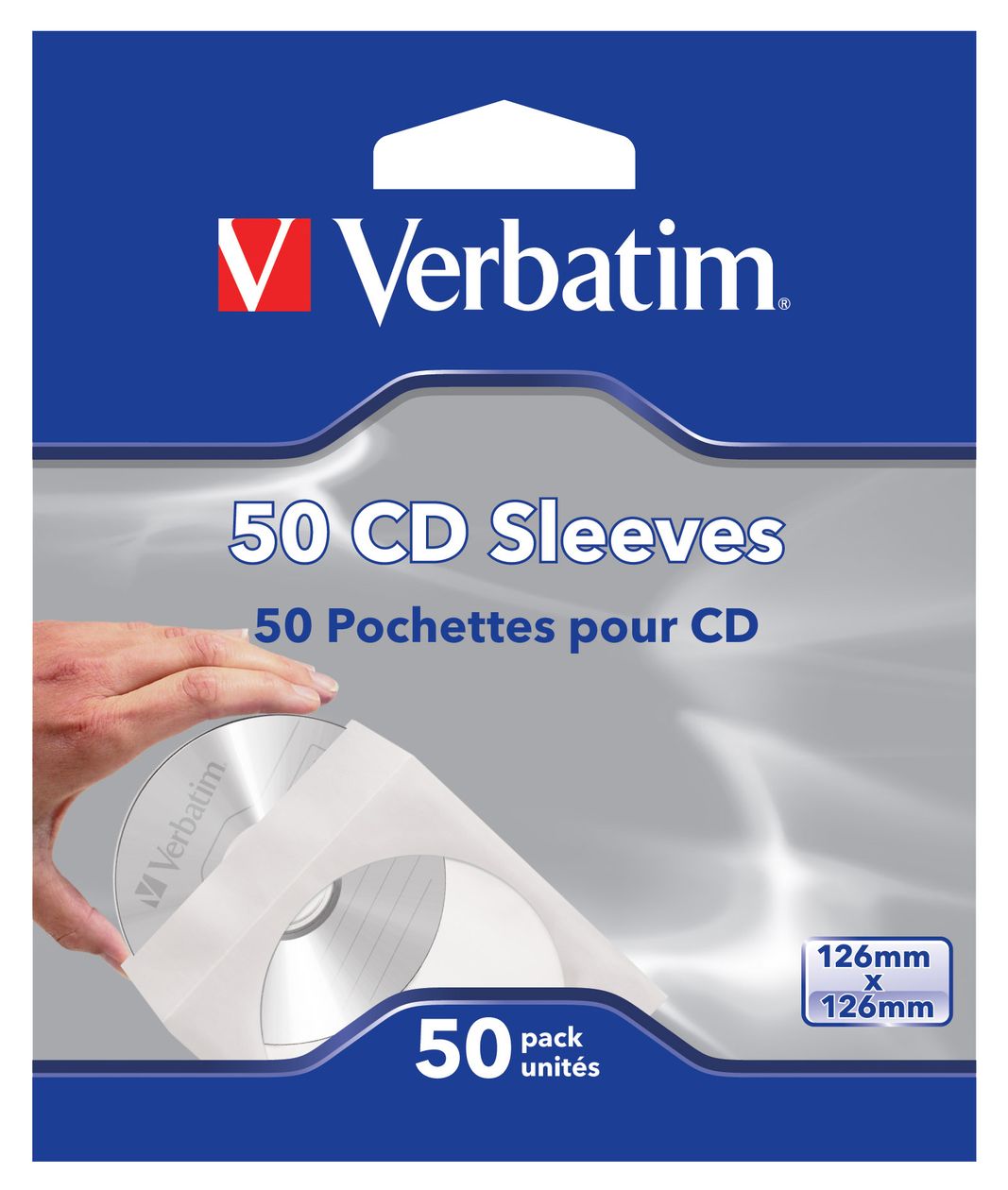 CD-Umschläge, 50 Stück 