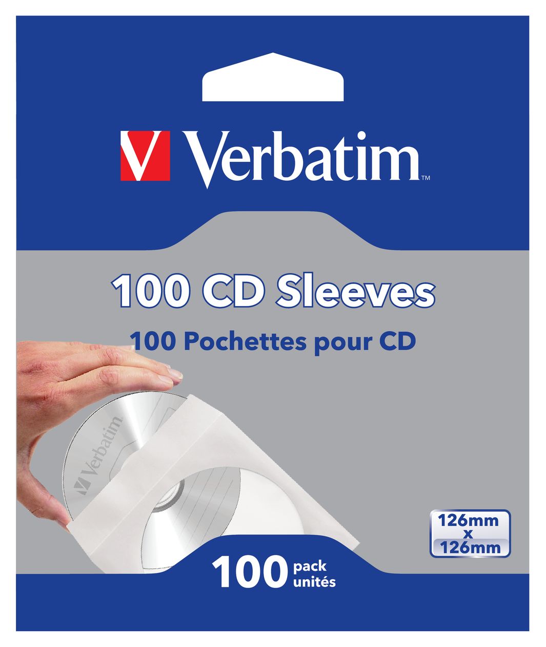 CD-Umschläge (Papier), 100 Stück 
