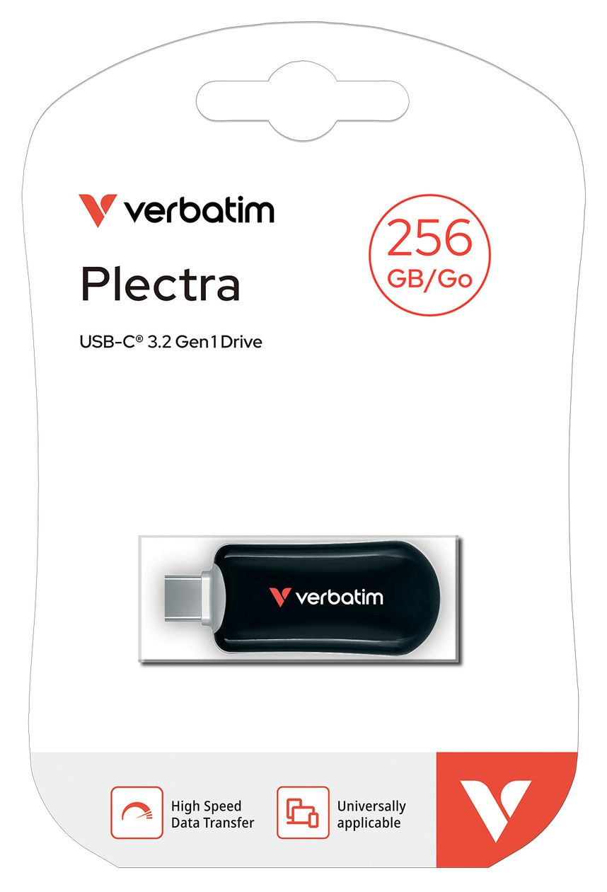 Plectra USB Typ-C Stick 256 GB  (Schwarz) 
