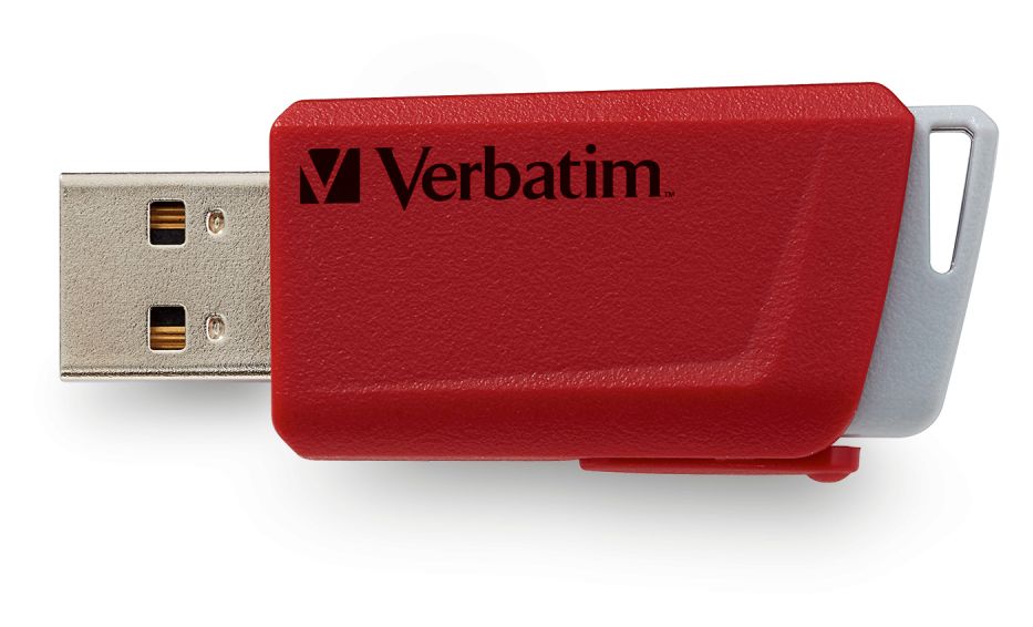 Store 'n' Click USB Typ-A Stick 16 GB  (Blau, Rot, Gelb) 