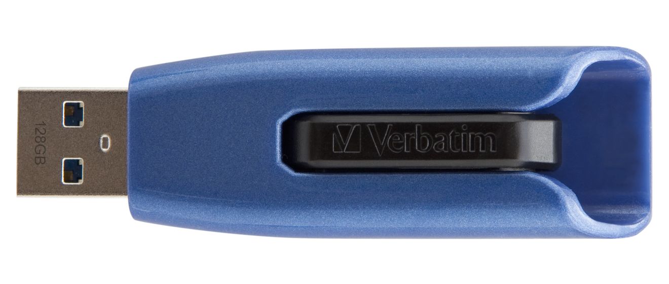 V3 MAX USB Typ-A Stick 128 GB  (Schwarz, Blau) 