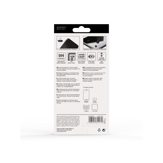 2D Klare Bildschirmschutzfolie gehärtetes Glas 9H für Apple iPhone 16/15 