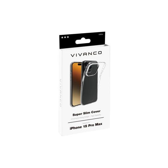 Super Slim Cover für Apple iPhone 15 Pro Max  (Transparent) 