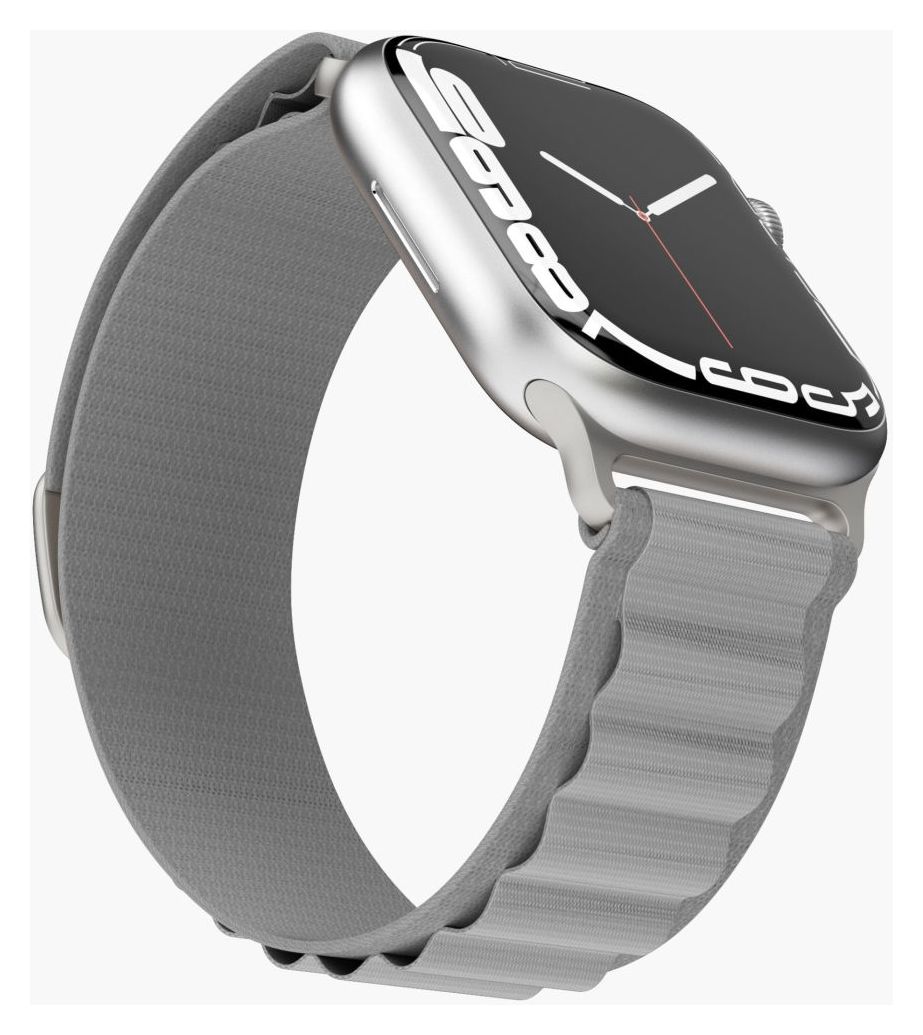 Action Loop Armband Apple Watch 42 mm / 44 mm / 45 mm / 49 mm  (Hellgrau) 