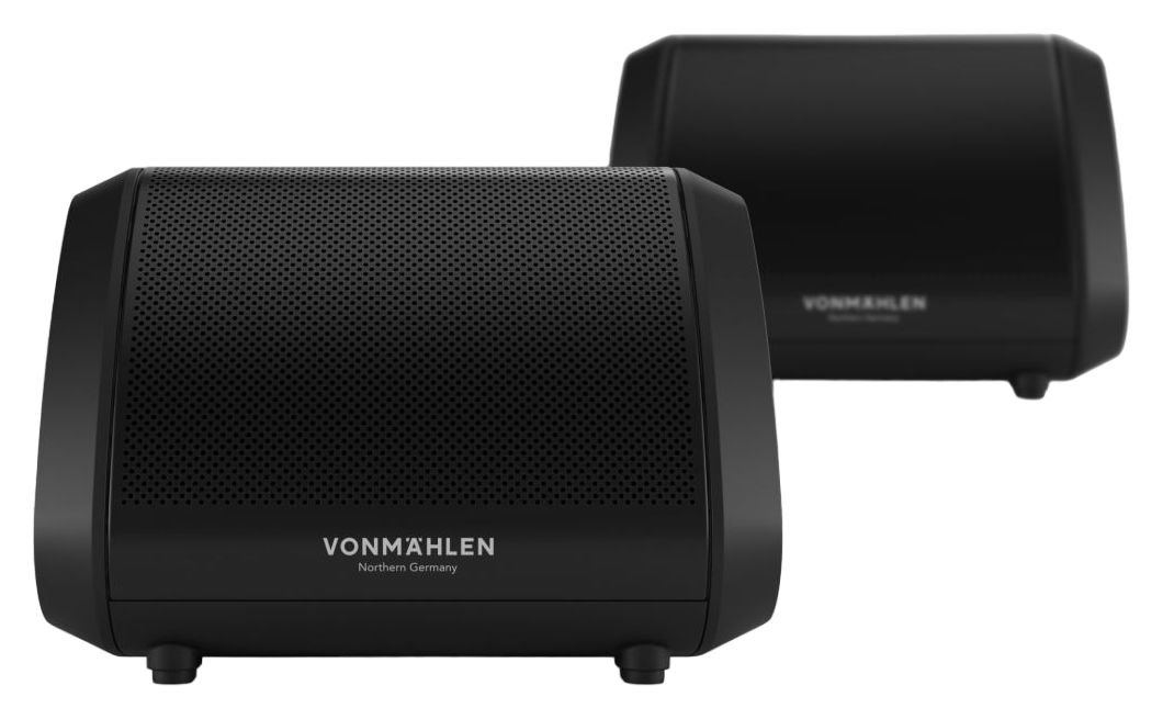 Air Beats Mini Bluetooth Lautsprecher IPX6 Laufzeit bis 13 h  (Schwarz) 