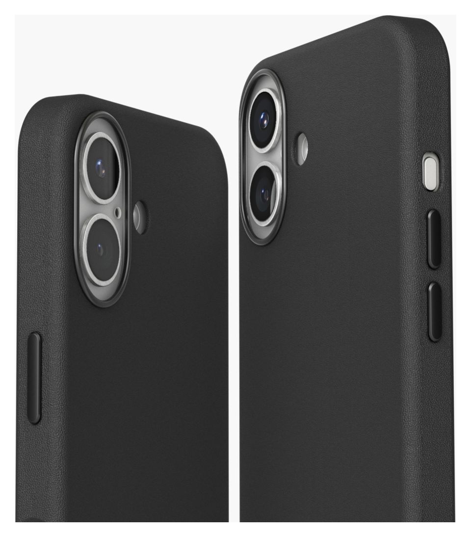 Like Leather Case Cover für Apple iPhone 16 Plus  (Schwarz) 