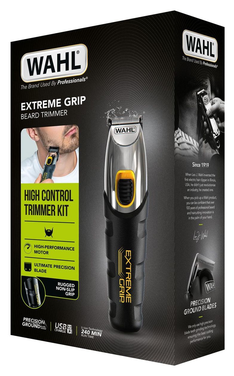 Extreme Grip Barttrimmer Trocken Rasierer Lithium-Ion (Li-Ion) 240 min 