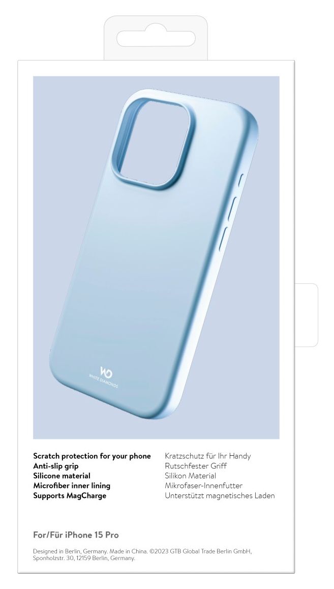 Mag Urban Case Cover für Apple iPhone 15 Pro  (Hellblau) 
